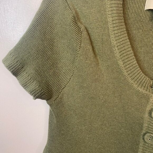 Sonoma Life style olive green top - Picture 3 of 7
